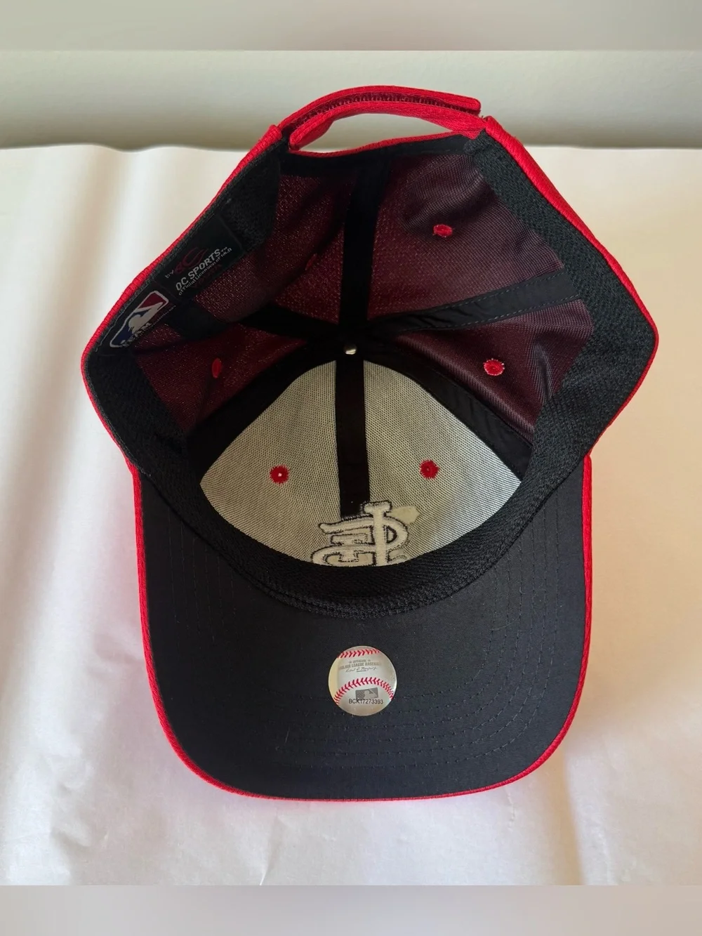 New! ST. LOUIS CARDINALS Youth Ball Cap Hat - Hook and Loop Closure